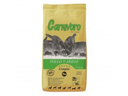 Imagen del producto Carnívoro Carnívoro comprimidoslet pollo arroz 15kg