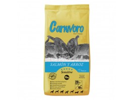 Imagen del producto Carnívoro Carnívoro sensitive salmón arroz 15kg