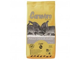 Imagen del producto Carnivoro light pollo desgrasado 15 kg