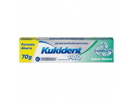 Imagen del producto Kukident Pro Complete crema adhesiva prótesis neutro 70g