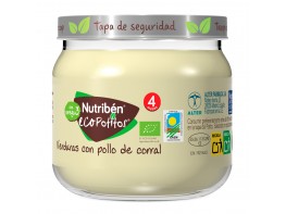 Imagen del producto Nutribén Ecopotitos judías verdes con pollo de corral y omega3 120g