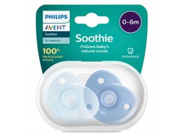 Imagen del producto Avent chupete soothies silicona 0-6 meses niño