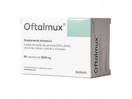 Imagen del producto Bioksan Oftalmux 30 cápsulas blandas
