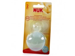Imagen del producto Nuk pezonera redonda de silicona talla M 2u