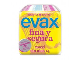 Compresas Evax Fina y segura Maxi 14u